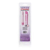 CalExotics Slim Softee Pink Multi-Speed Ribbed G-Spot Massager Vibrators - G Spot